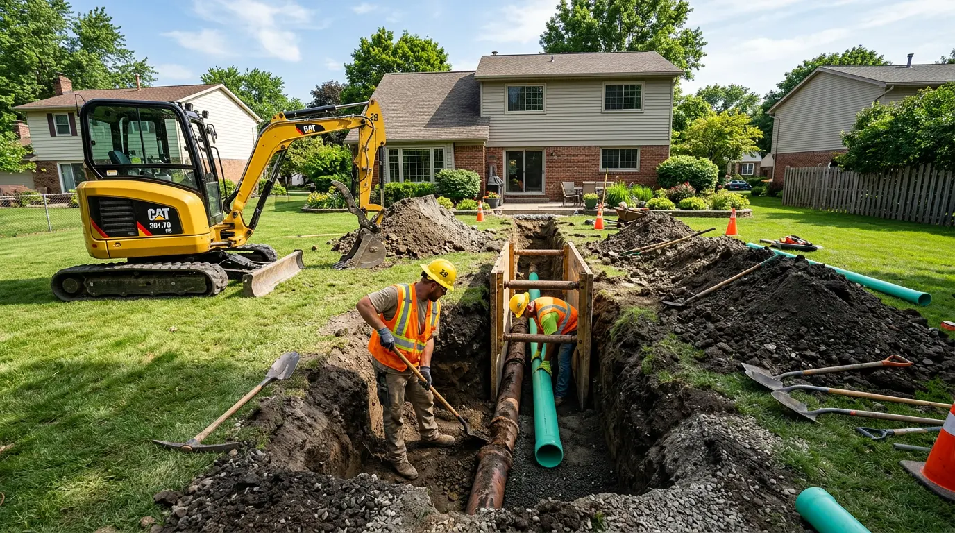 Trenchless Sewer Repair in Groesbeck, OH